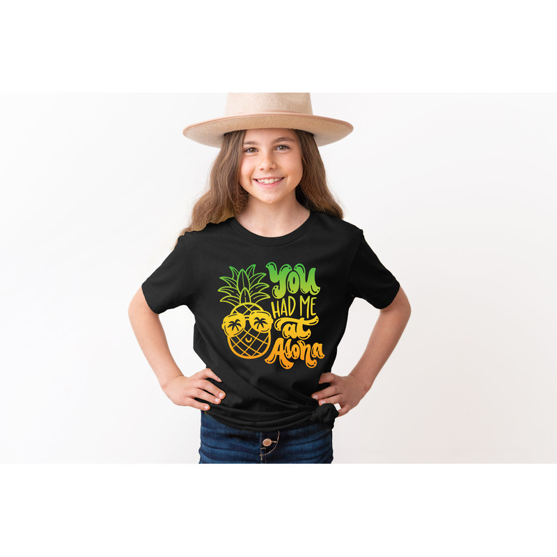 You Had Me At Aloha, Aloha Shirt For Kids, Summer Shirt Women, Beach Shirt For Kids, Hawaiian Shirt, Gift For Kids, Summer Break Shirt - 2.jpg