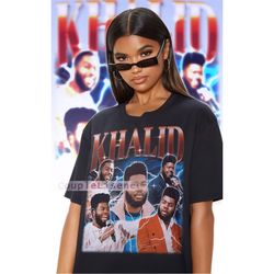 bootleg khalid vintage shirt | khalid homage fan tees | khalid homage retro | khalid graphic retro 90s | khalid merch gi