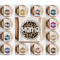 50 mama sublimation design, mothers day bundle, mockups included, sublimate design, floral flowers, mom quote sublimatio