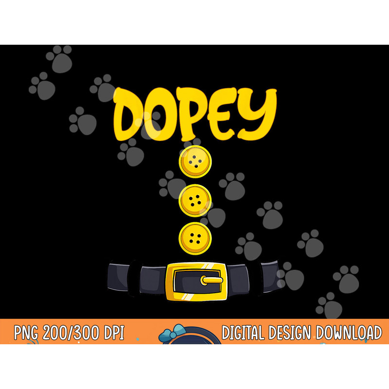Dopey Halloween Dwarf Costume Color Matching png, sublimation copy.jpg