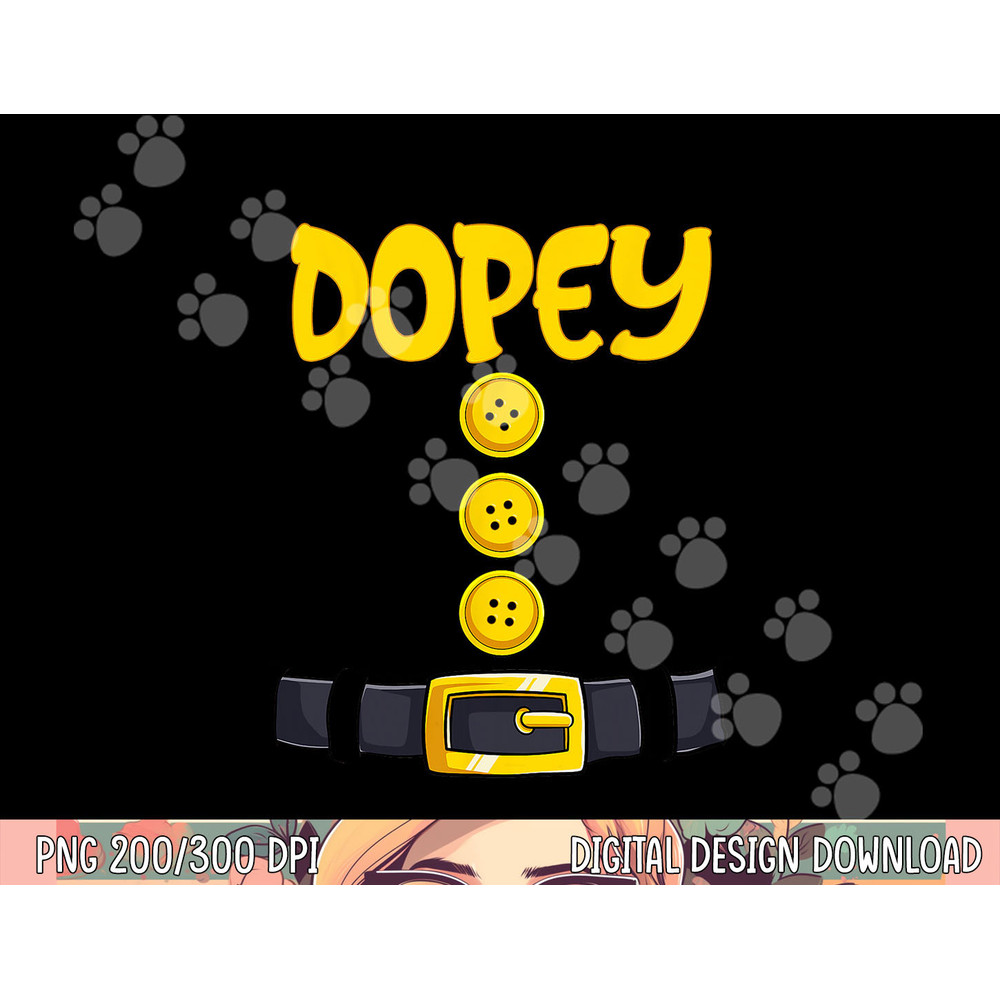 Dopey Halloween Dwarf Costume Color Matching png, sublimation copy.jpg