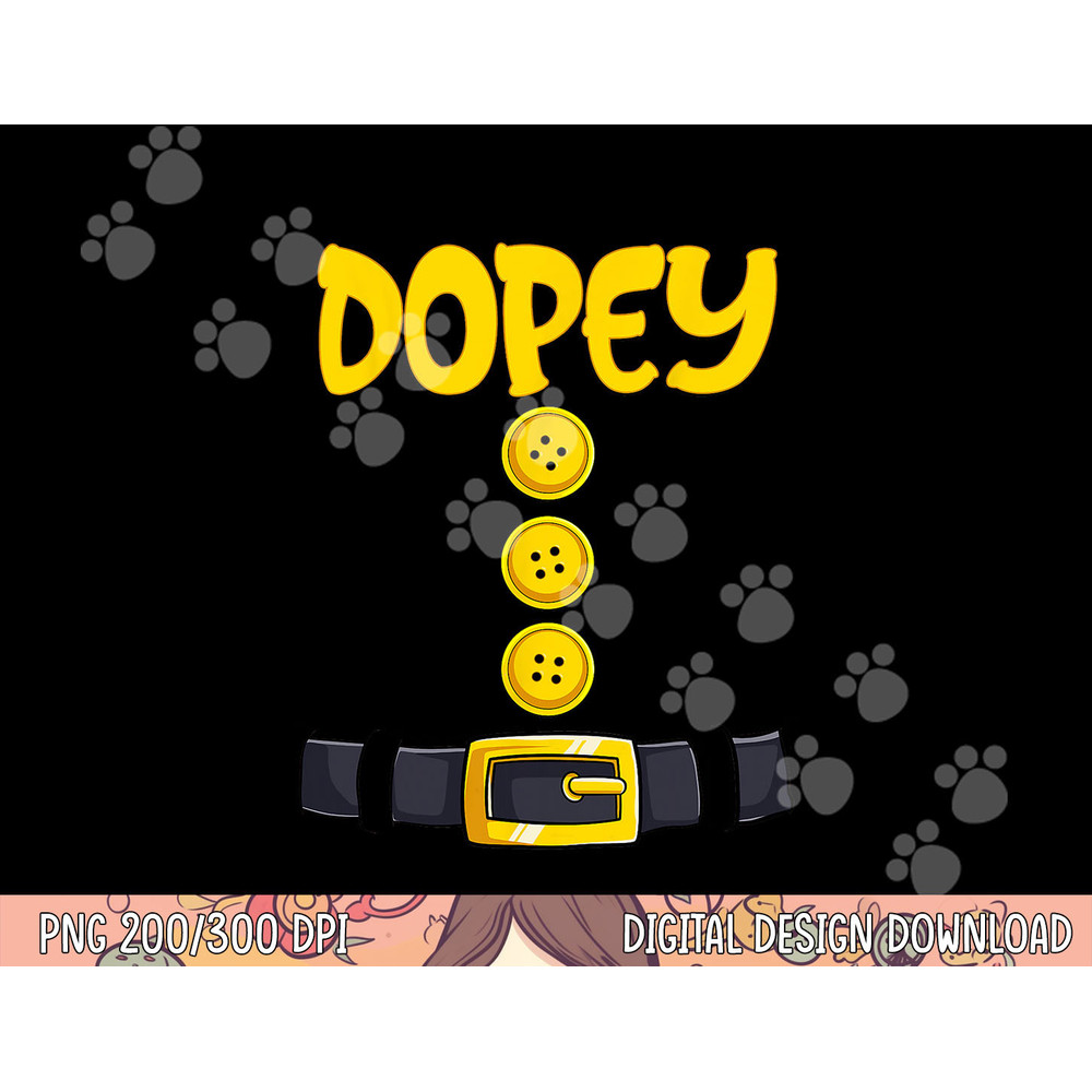 Dopey Halloween Dwarf Costume Color Matching png, sublimation copy.jpg