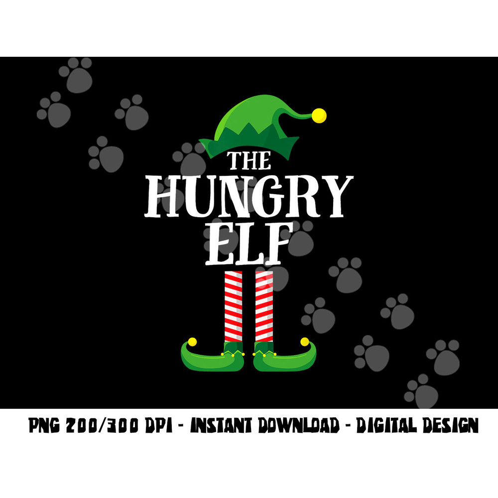 Hungry Elf Matching Family Group Christmas Party png, sublimation copy.jpg