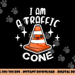 i am a traffic cone orange lazy easy costume halloween  png,sublimation copy