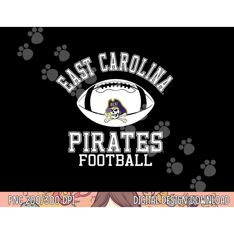 East Carolina Pirates Touchdown Football Logo png, sublimation copy.jpg