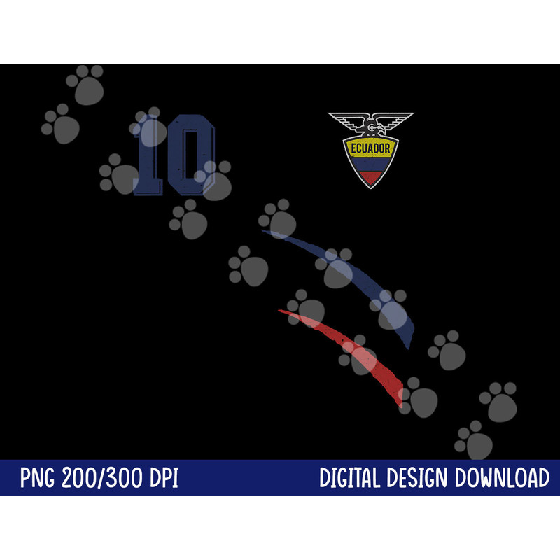 Ecuador in Football Soccer Style png, sublimation copy.jpg