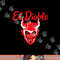 El Diablo Spanish Devil With Wings Spooky Halloween Lucifer png,sublimation copy.jpg