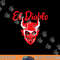 El Diablo Spanish Devil With Wings Spooky Halloween Lucifer png,sublimation copy.jpg