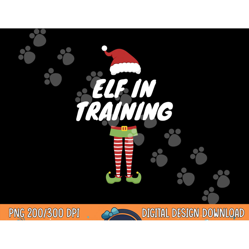 Elf In Training Tshirt, Christmas Elves Family Gift Shirt copy.jpg