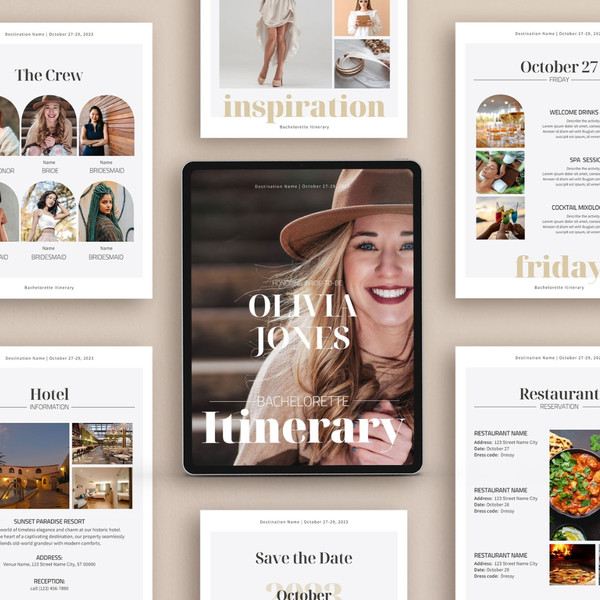 Bachelorette Itinerary Template, 30 pages Bachelorette Weekend Itinerary Planner, Editable Digital Invite, Party event  (1).jpg