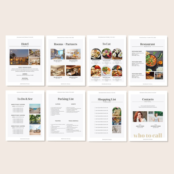 Bachelorette Itinerary Template, 30 pages Bachelorette Weekend Itinerary Planner, Editable Digital Invite, Party event  (8).jpg