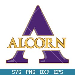 alcorn state braves logo svg, alcorn state braves svg, ncaa svg, png dxf eps digital file