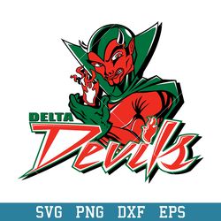 mississippi valley state delta devils logo svg, mississippi valley state delta devils svg, ncaa svg, png dxf eps digital