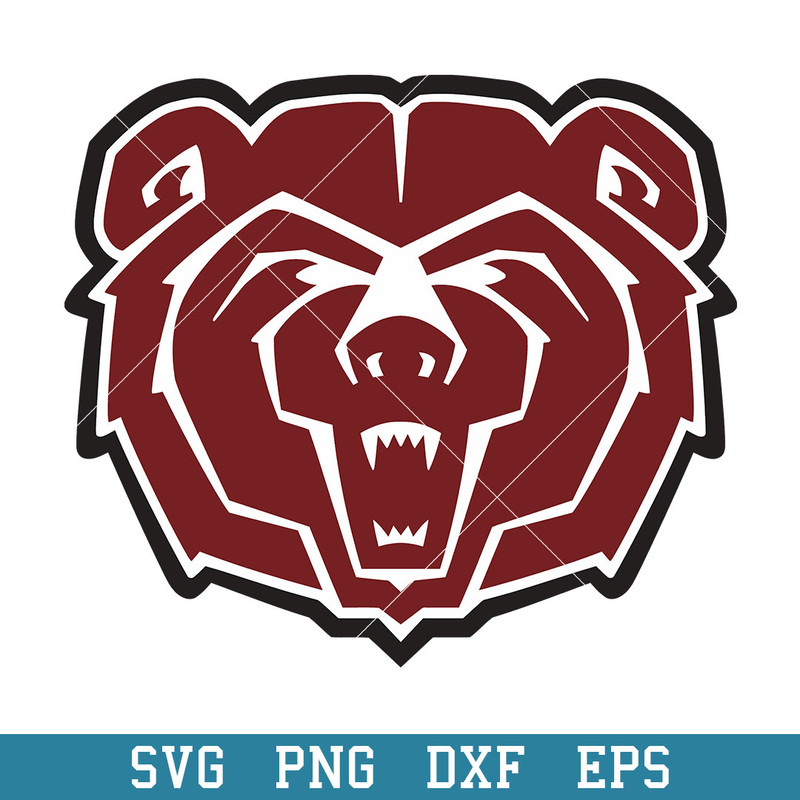 Missouri State Bears Logo Svg, Missouri State Bears Svg, NCAA Svg, Png Dxf Eps Digital File.jpeg