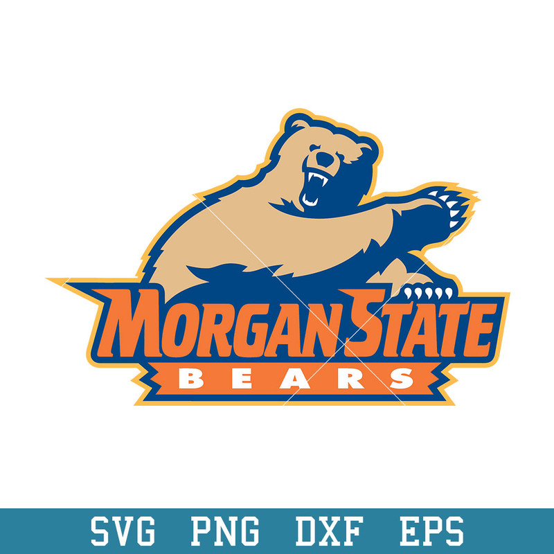 Morgan State Bears Logo Svg, Morgan State Bears Svg, NCAA Svg, Png Dxf Eps Digital File .jpeg