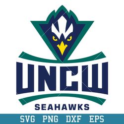 nc wilmington seahawks logo svg, nc wilmington seahawks svg, ncaa svg, png dxf eps digital file