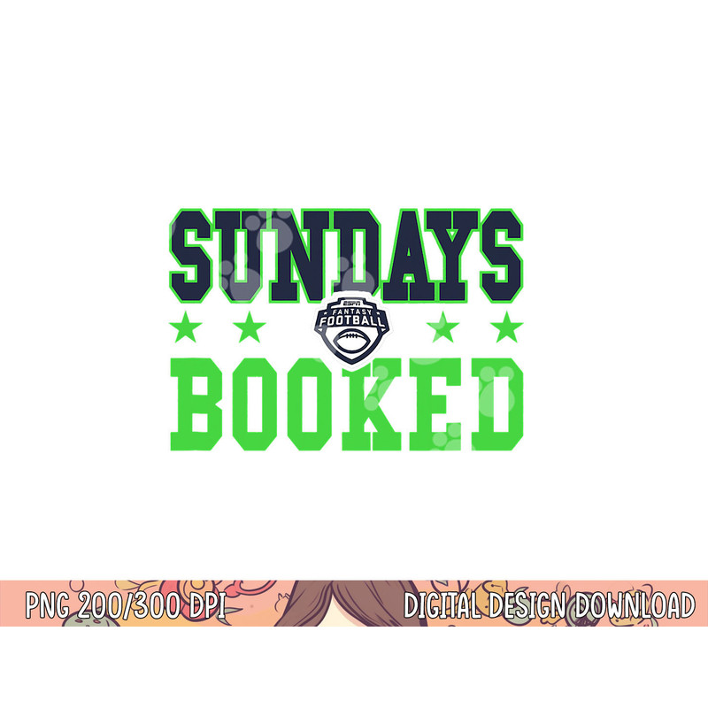 ESPN Fantasy Football Sundays Booked V1 png, sublimation copy.jpg
