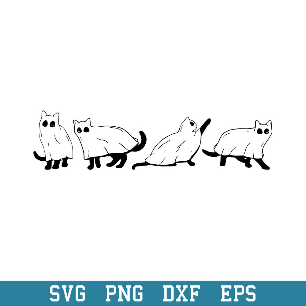 Cat Ghost Halloween Svg, Halloween Svg, Png Dxf Eps Digital File.jpeg