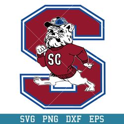south carolina state bulldogs logo svg, south carolina gamecocks svg, ncaa svg, png dxf eps digital file