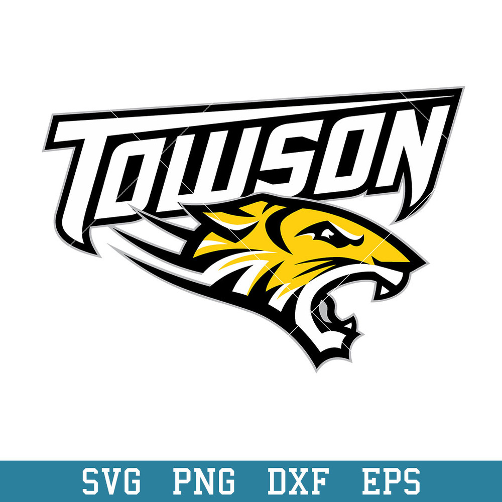 Towson Tigers Logo Svg, Towson Tigers Svg, NCAA Svg, Png Dxf Eps Digital File.jpeg