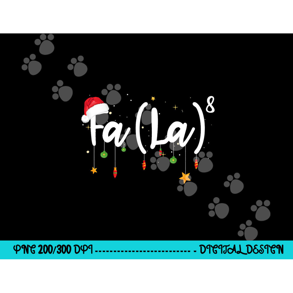 FA (LA)8 Funny Christmas Santa Fa La Math png, sublimation copy.jpg