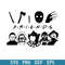Friends Scary Movie Halloween Svg, Halloween Svg, Png Dxf Eps Digital File.jpeg