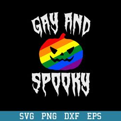 gay and spooky funny halloween horror scary svg, halloween svg, png dxf eps digital file
