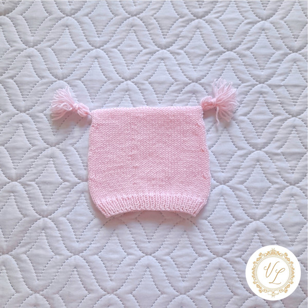 Baby Hat Knitting Pattern, Baby Bonnet.jpg