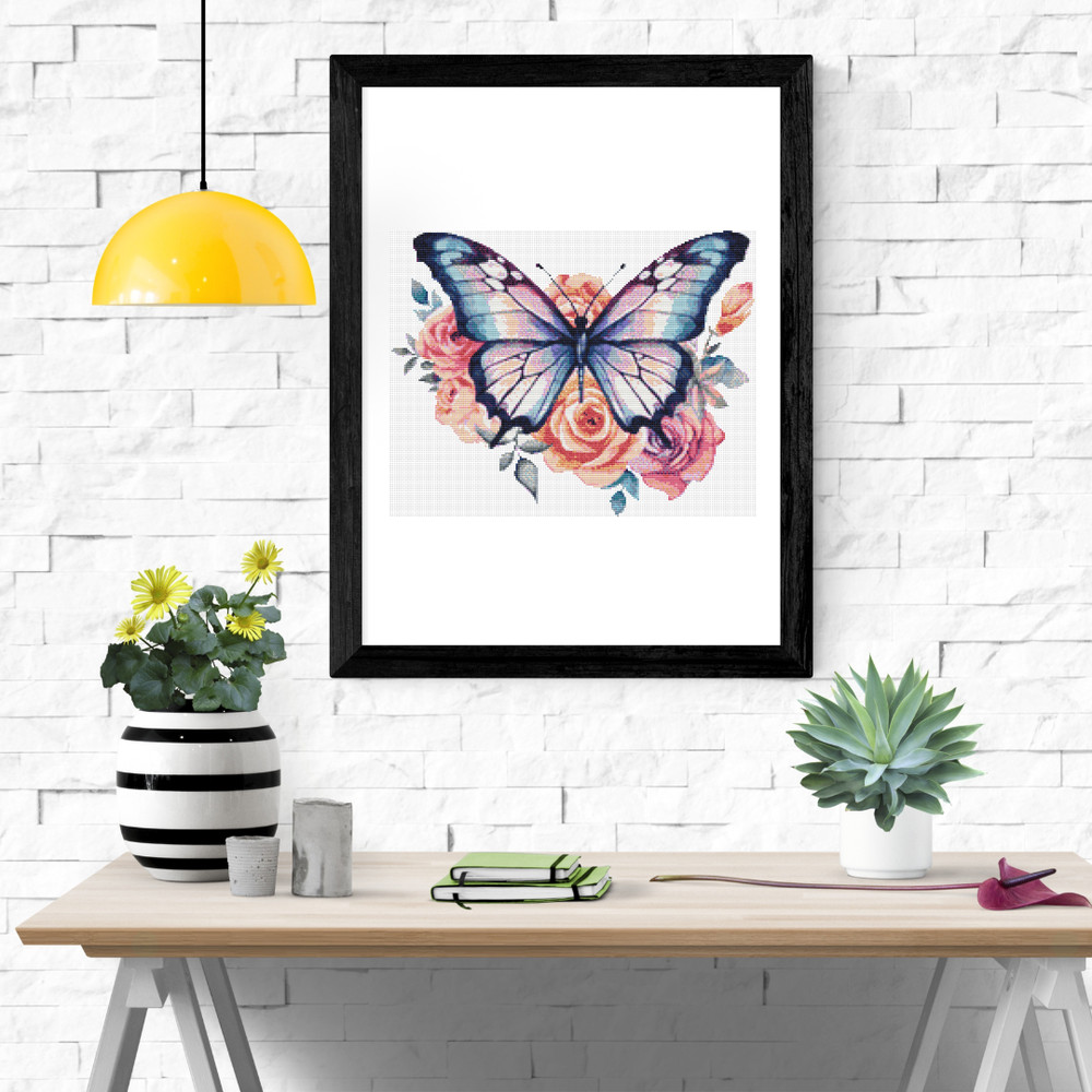 White Brick Wall Mockup Frame Quote Instagram Post.png