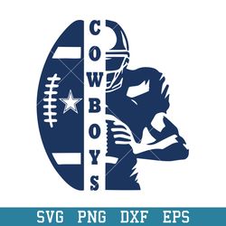 Dallas Cowboys Player Football Logo Svg, Dallas Cowboys Svg, NFL Svg, Png Dxf Eps Digital File