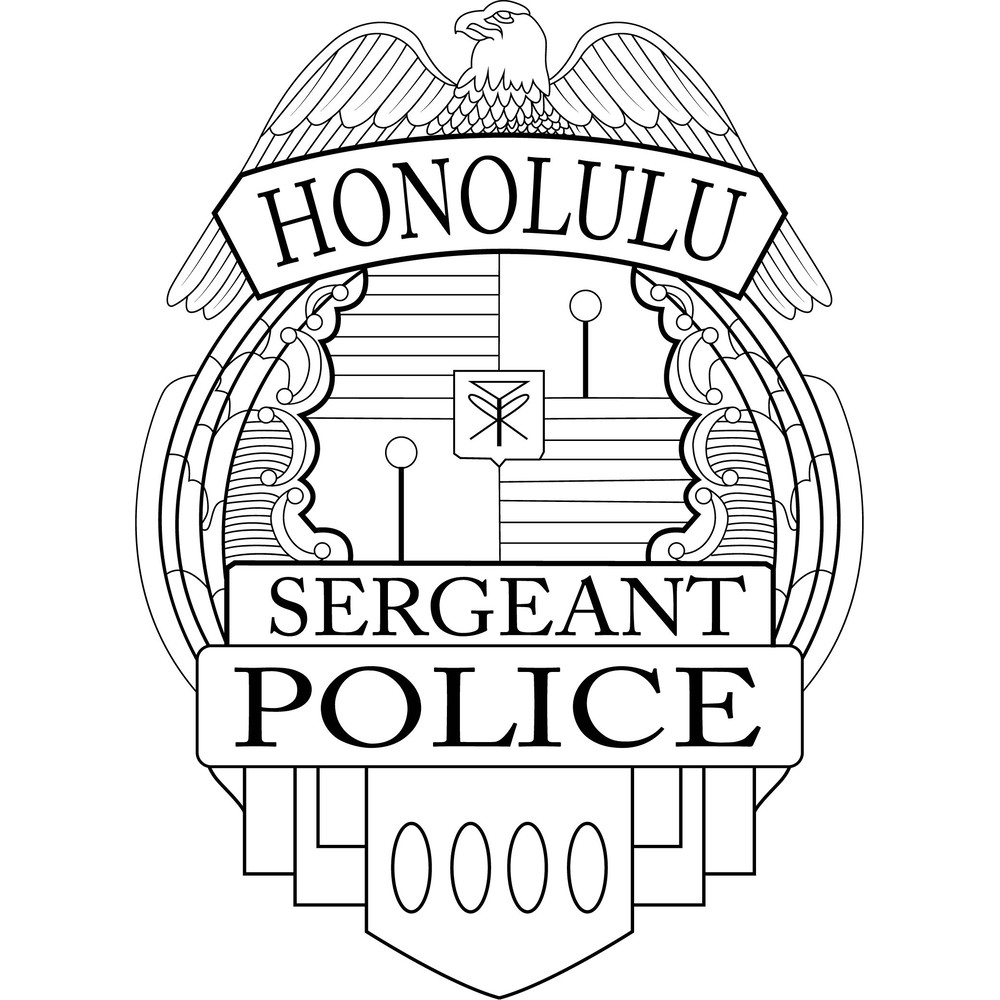 HONOLULU SERGEANT POLICE BADGE VECTOR FILE.jpg