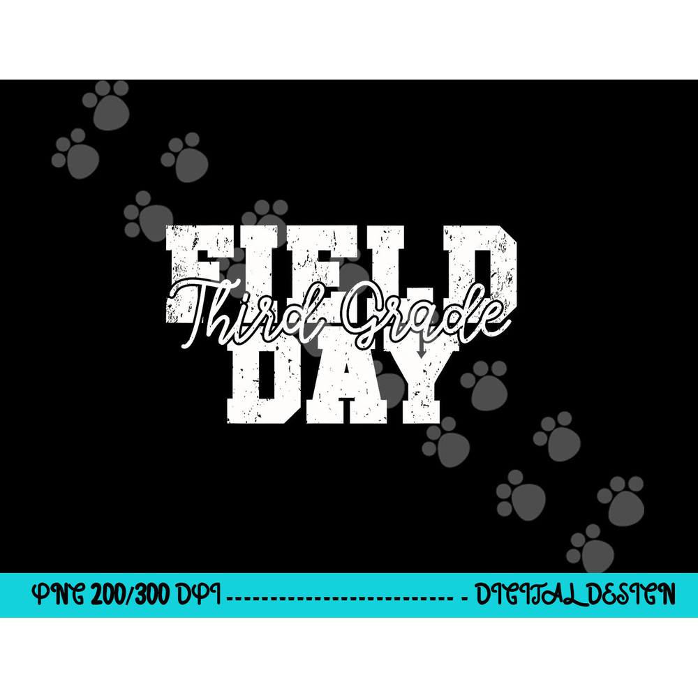 Field Day 2023 Third Grade school teacher kids Blue png, sublimation copy.jpg