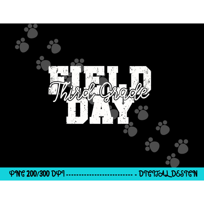 Field Day 2023 Third Grade school teacher kids Blue png, sublimation copy.jpg