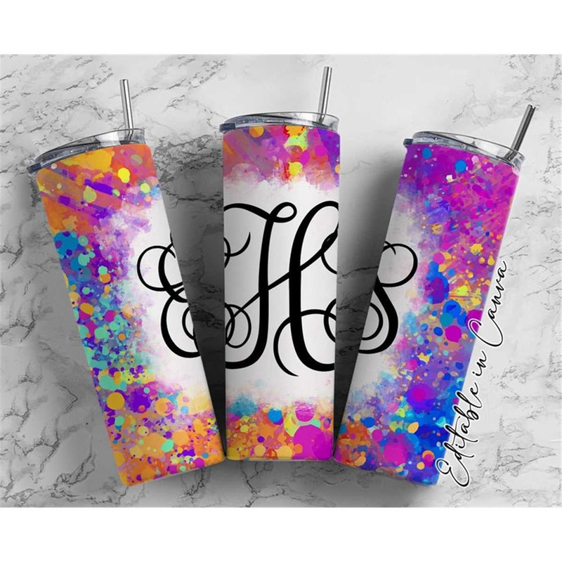 MR-48202322425-editable-rainbow-splatter-monogram-20oz-straight-tumbler-wrap-image-1.jpg