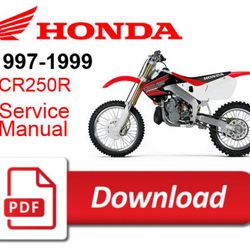 Honda CR250R  1997 1998 1999 1997 1998 1999