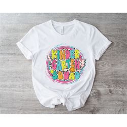 kindergarten squad teacher shirt, kinder squad shirt, kindergarten teacher tees, kindergarten shirts, kinder shirts, tea