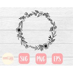 floral wreath svg, flower wreath svg, family name sign svg, sign svg, monogram svg, wreath svg, svg,png, eps, dxf, insta