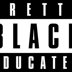 pretty black educated svg, silhouette cut file, cut file svg, png, eps, dxf, instant download