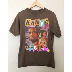 vintage kanye west rap tee, kanye west shirt