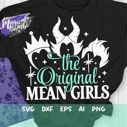 the original mean girls svg, wicked halloween svg, chillin villain svg, perfectly wicked svg, bad witch club svg, mouse