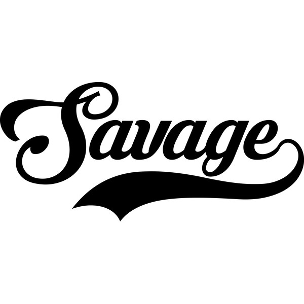 Savage Script SVG, Silhouette Cut File, Cut file SVG, PNG, E - Inspire ...