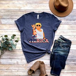 Trump 'Merica T-shirt, Trump Bae Funny 4th of July Shirt, Trump Salt T-shirt, 4th Of July Shirt, Salt Bae Style Funny 4t