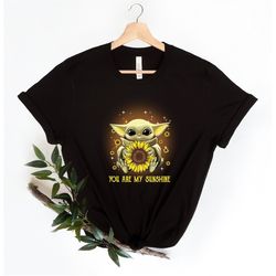 you are my sunshine shirt, sunflower shirt, sunflower tee, flower shirt, sunflower tshirt, floral shirt, floral tee, gif
