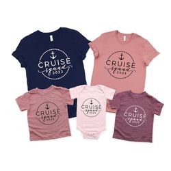 Cruise Squad, Family Cruise Shirts, Family Matching Vacation Shirts, 2023 Cruise Squad, Cruise 2023 Shirts, Matching Fam
