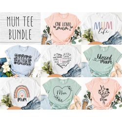 mum svg bundle design - mum shirt bundle svg file for cricut - mother's day svg bundle - mothers day digital download