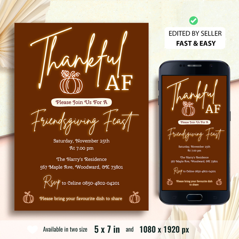 Thankful AF Party Invitation 1.jpg
