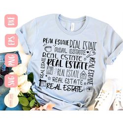 realtor svg design - real estate svg file for cricut - subway art svg - cut file