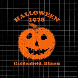 halloween 1978 pumkin svg, spooky gift myers pumpkin haddonfield lllinols svg, pumkin 1978 svg, halloween 1978 svg