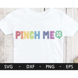 pinch me svg,happy st patrick's day svg,shamrock svg,retro svg,st patrick's svg, svg cutting file, saint patricks day, s