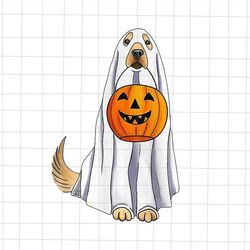 golden retriever ghost halloween png, love golden retriever png, funny golden retriever halloween png, golden retriever